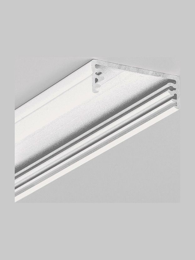 LED-profil WIDE24 - 4m - vit