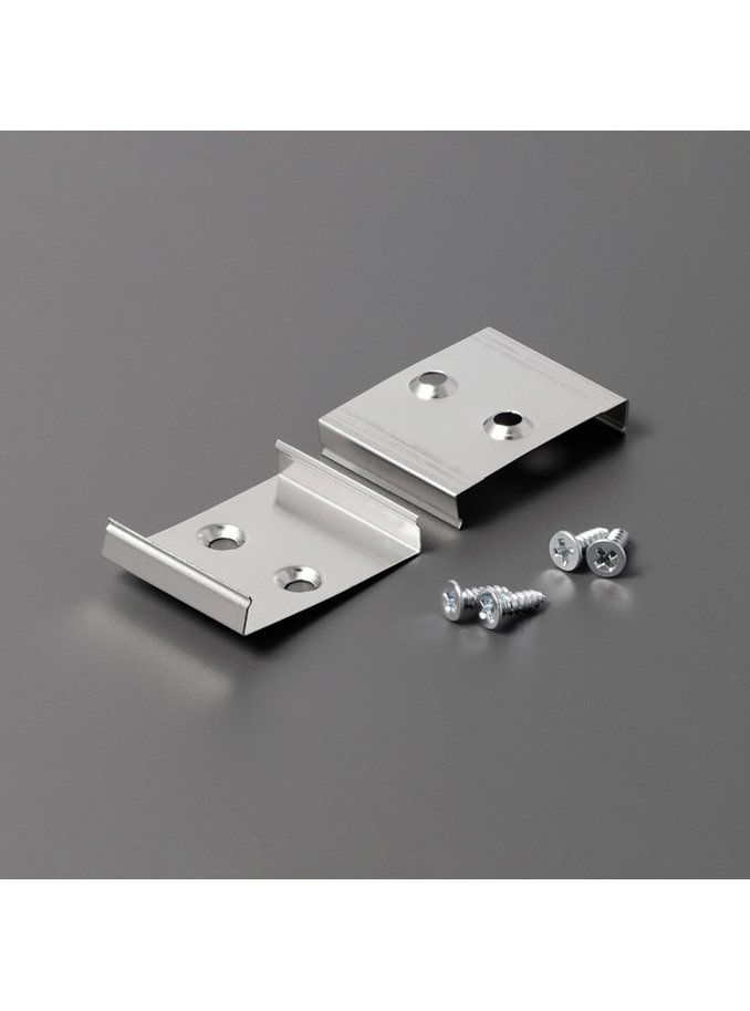 Fäste till LED-profil - Model W - Rostfritt - 20 st