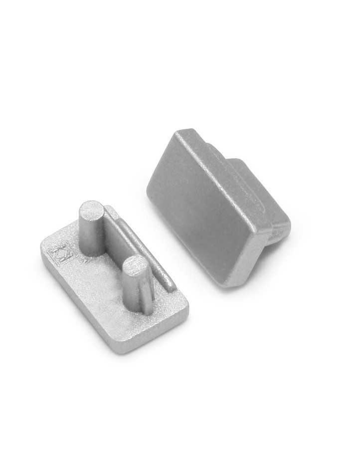 Endstycken till SLIM8 - Silver - 20 st