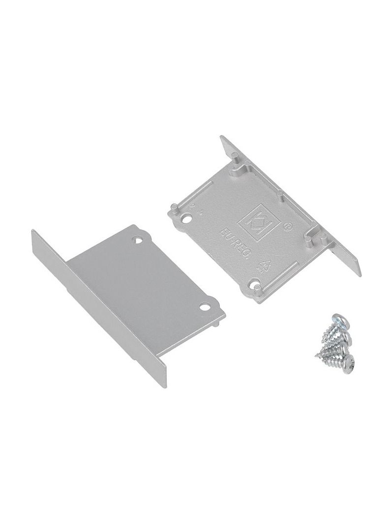 Ändlock till PHIL RECESSED - Silver - 2 st