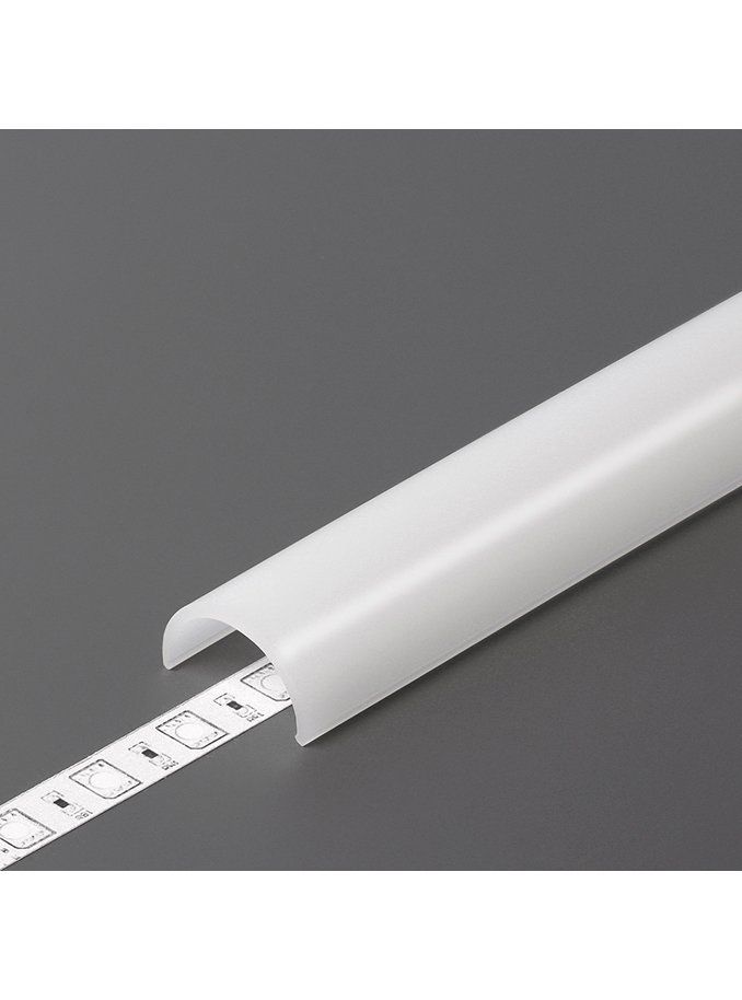 Diffusor till LED-profil - D - Click - 4,1m - Opal