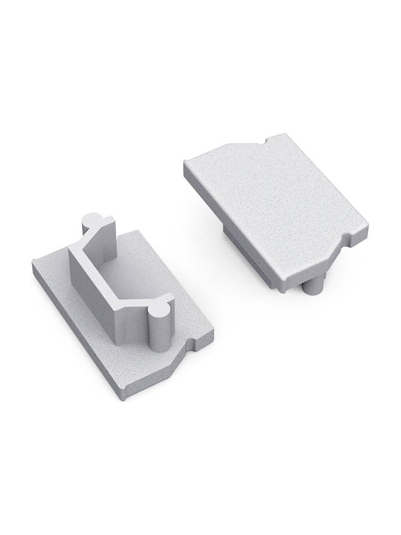 Ändlock till UNI12 Gen2 - Silver - 20 st