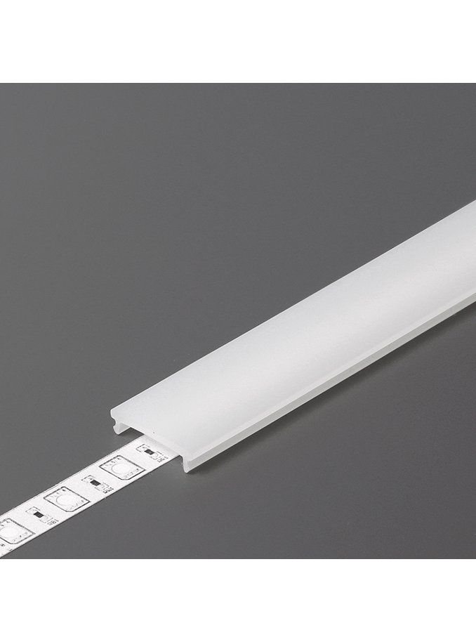 Cover till LED-profil - F - Click - 2m - Opal