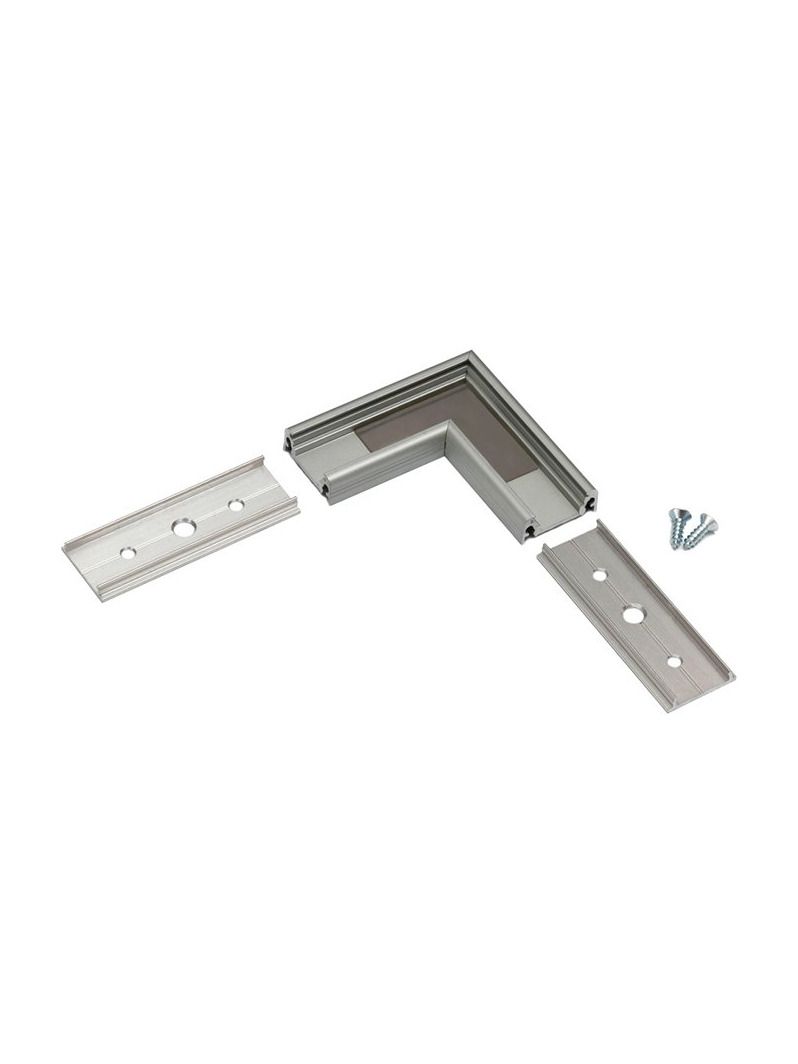 Vinkel till LED-profil SURFACE14 - 90° - Anodiserad
