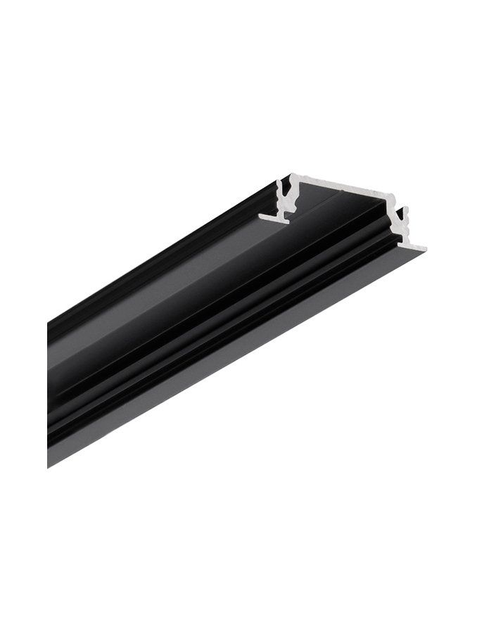 LED-profil GROOVE14 - 4m - Svart