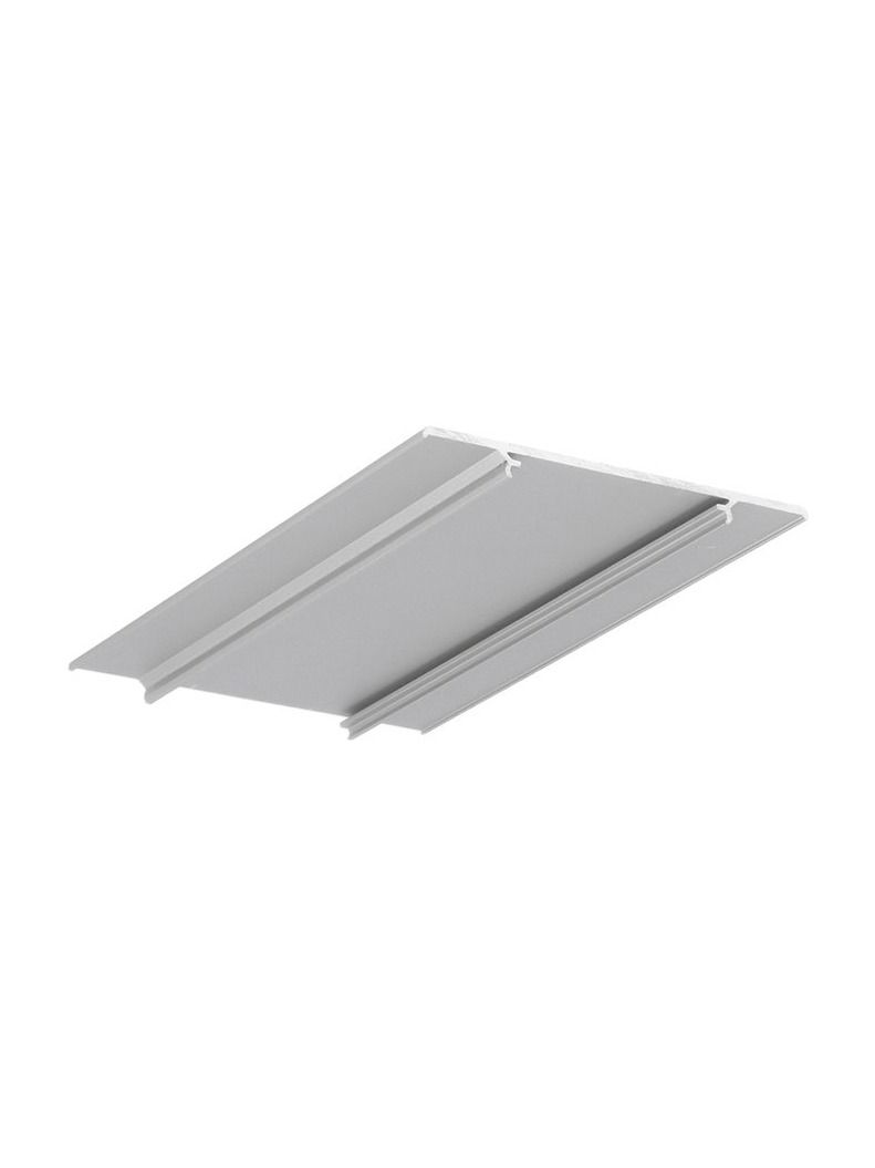 Täckning till LED-profil WALLE12 - 1m - Anodiserad