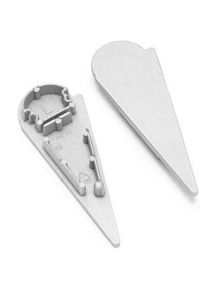 Ändlock till WALLE12 D - Silver - 20 st