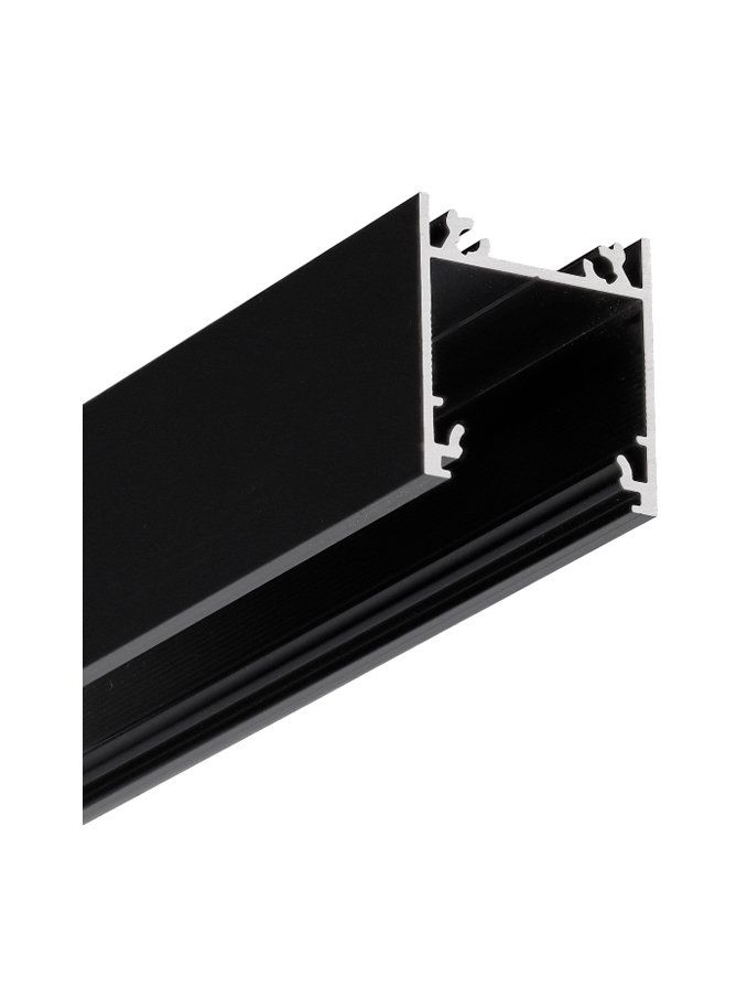 LED-profil LINEA20 - 3m - Svart