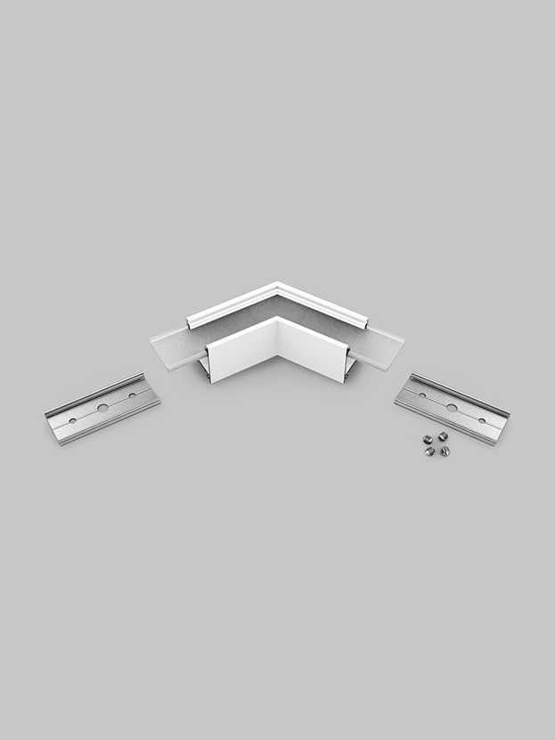 Vinkel till LED-profil LINEA20 - 120° - Vit