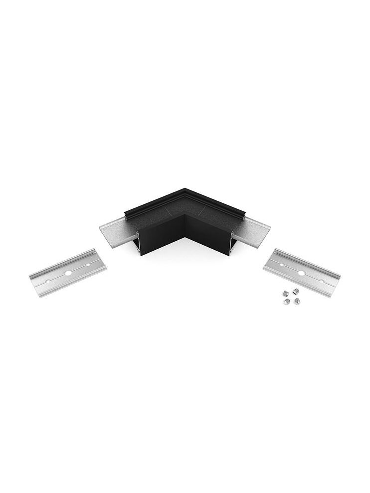 Vinkel till LED-profil LINEA20 - 120° - Svart