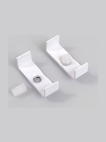 Beslag till LED-profil LINEA20 - Vit - 20 st