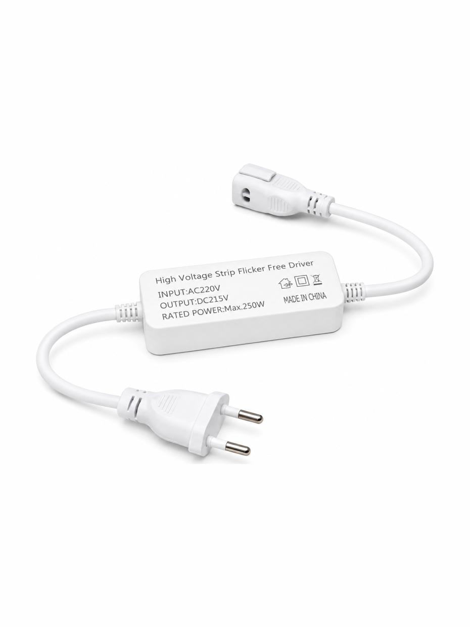 Startkabel till HiluX HighPower SMD - Flimmerfri - med ändlock - 230V