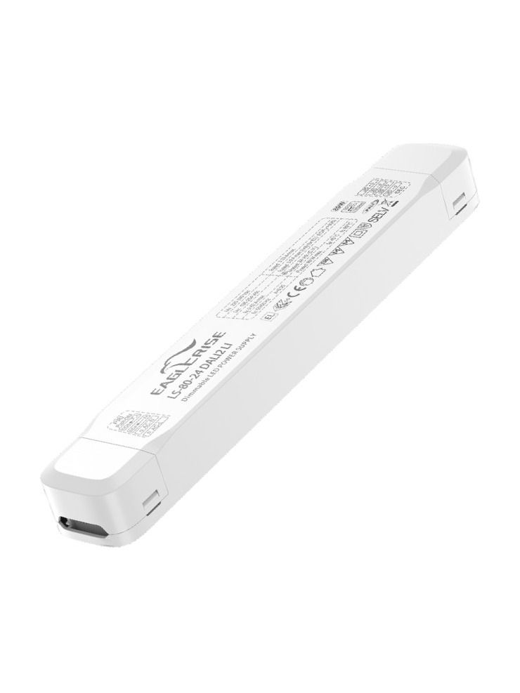 EagleRise - Nätaggregat/driver - 80W - 24V - DALI 2 - Push - dimbar