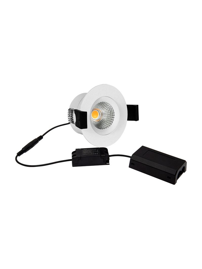 HiluX D8 Tilt360 - Full Spectrum LED inbyggnadsspot - Ra97 - 3000 K - Vit