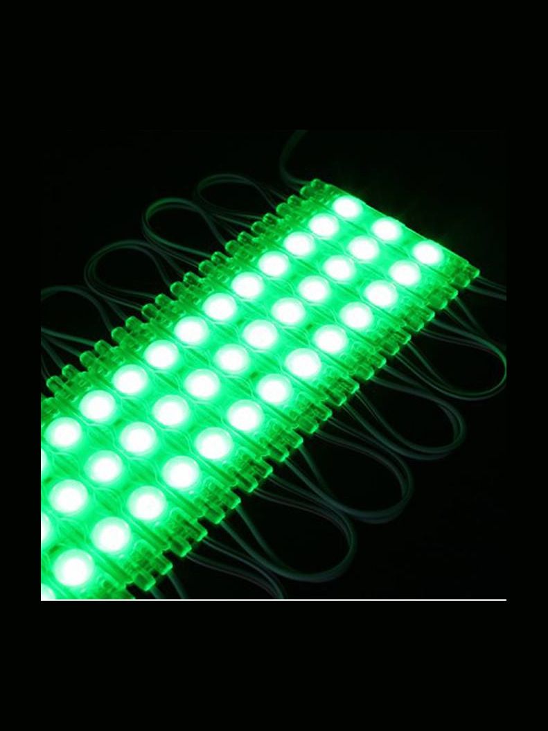 LEDlife - Grön LED-modul - Vattentät - 1,1W - IP66 - 12V