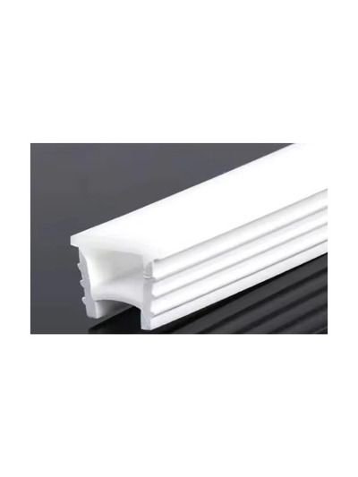 Silikonprofil - 1m - 13x11mm - Håltagning 10x10mm - Passar till 5-8mm LED-list