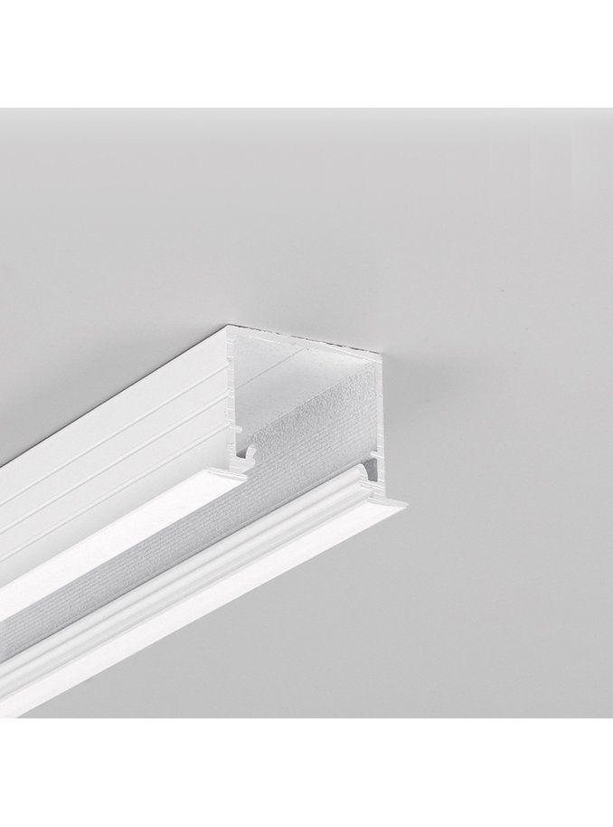 LED-profil LINEA-IN20 - 1m - Vit