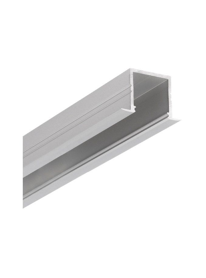 LED-profil SMART-IN16 - 2m - Anodiserad