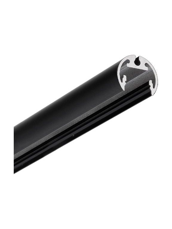 LED-profil PEN12 - 2m - Svart