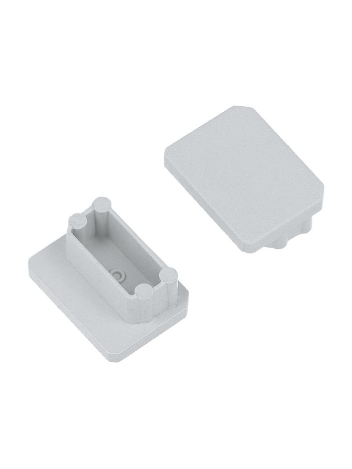 Ändlock till UNI-TILE12 - Grå - 20 st
