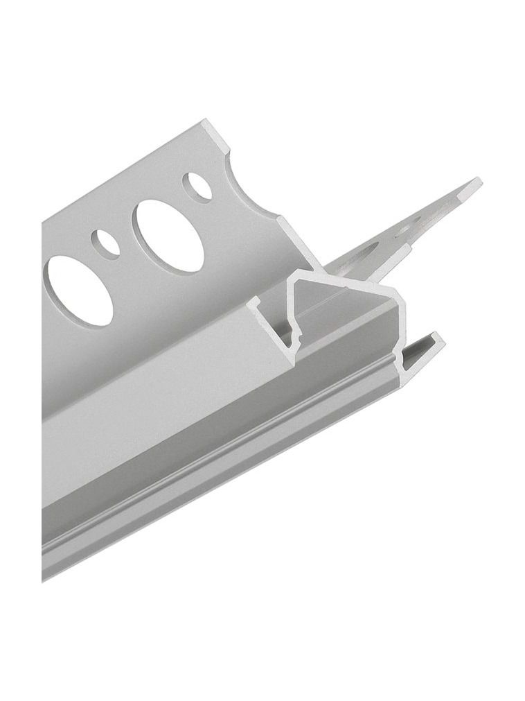 LED-profil UNI-TILE12 270° - 1m - Anodiserad