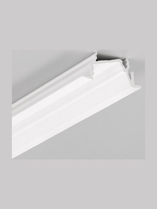 LED-profil DIAGONAL14 - 2m - Vit