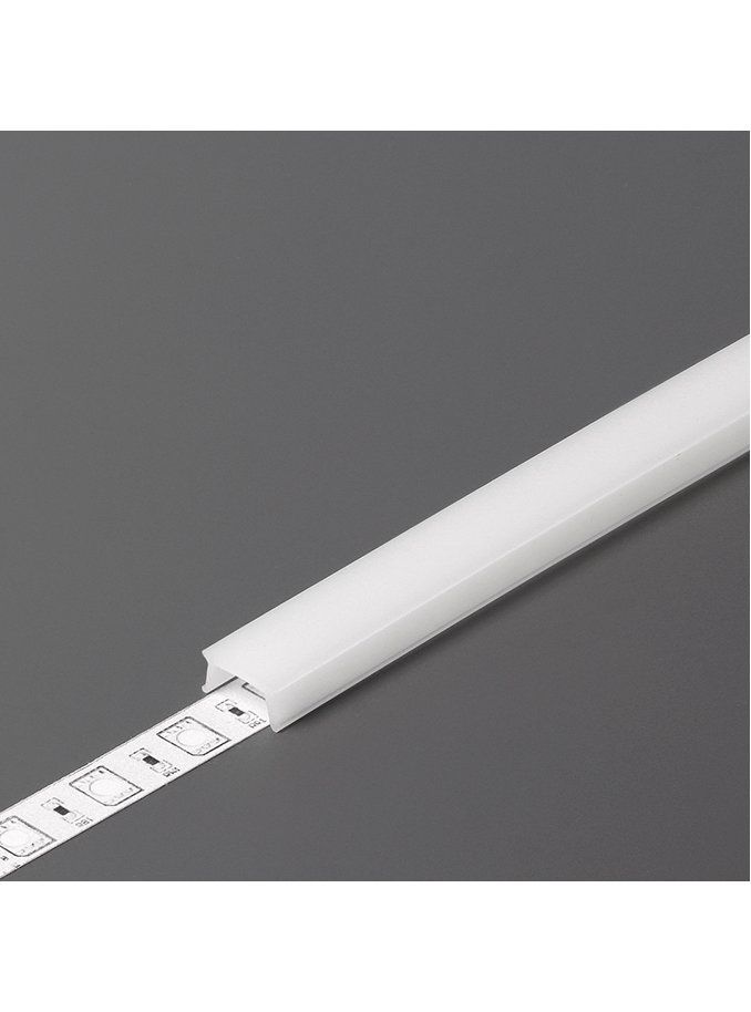 Cover till LED-profil - C4 - Click - 3m - Opal