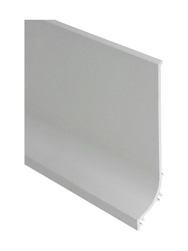LED-profil BASE - 1m - Anodiserad