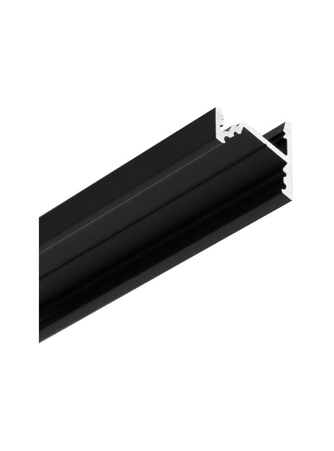 LED-profil CORNER10.v2 - 1m - Svart