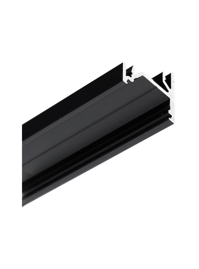 LED-profil CORNER12.v2 - 4m - svart