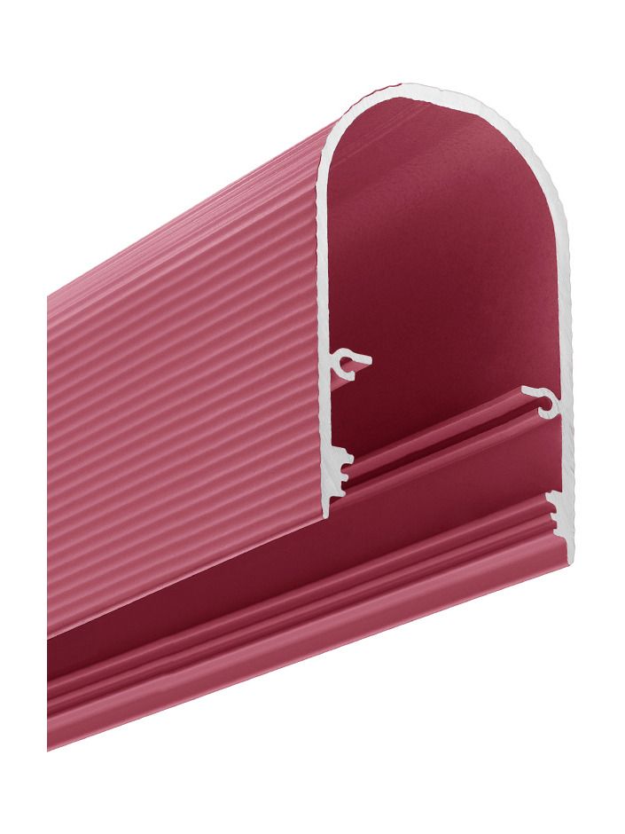 LED-profil NAMI23 - 2m - Skiferrosa