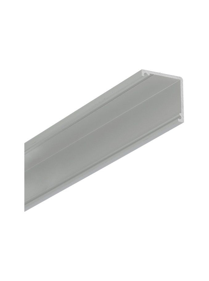 LED-profil CABI12 DUO - 2m - anodiserad