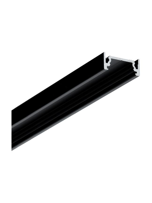 LED-profil SURFACE10.v2 - 1m - Svart