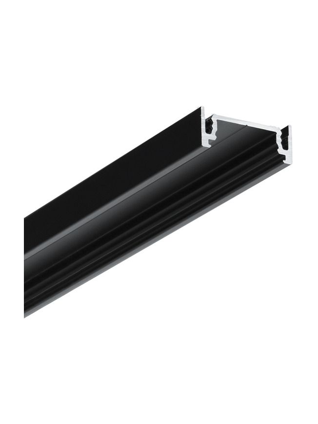 LED-profil SURFACE14.v2 - 3m - Svart