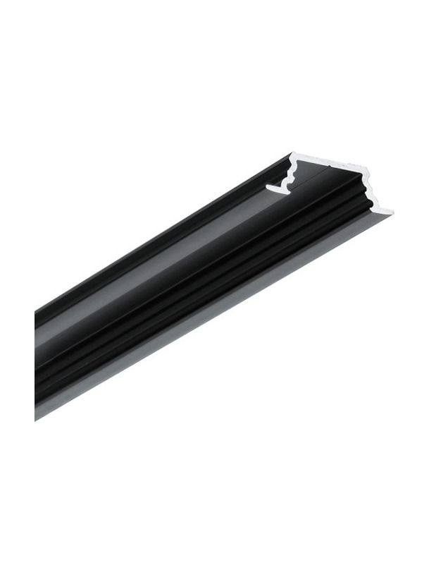 LED-profil GROOVE10.v2 - 2m - Svart