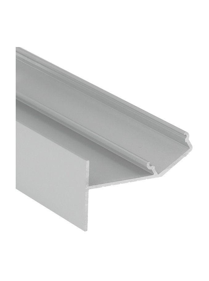 LED-profil GLOW12 UP - 2m - Anodiserad
