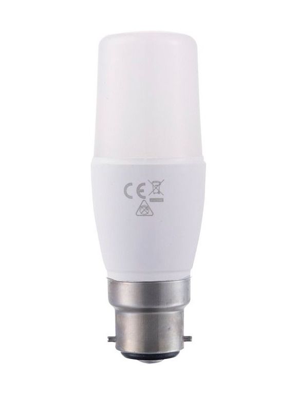 Ba22d - SPL Tubular VR 95-265V - Opal - 640lm - 3000K - CRI 82