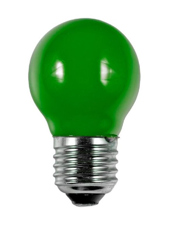 E27 - SPL Party Color Filament-kronljus - Grön - 8lm