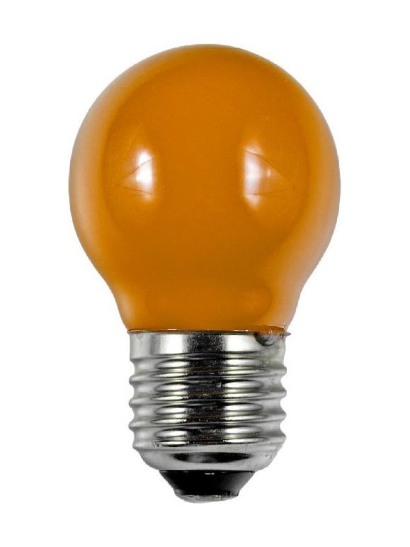E27 - SPL Party Color Filament Kronljus - Orange - 40lm