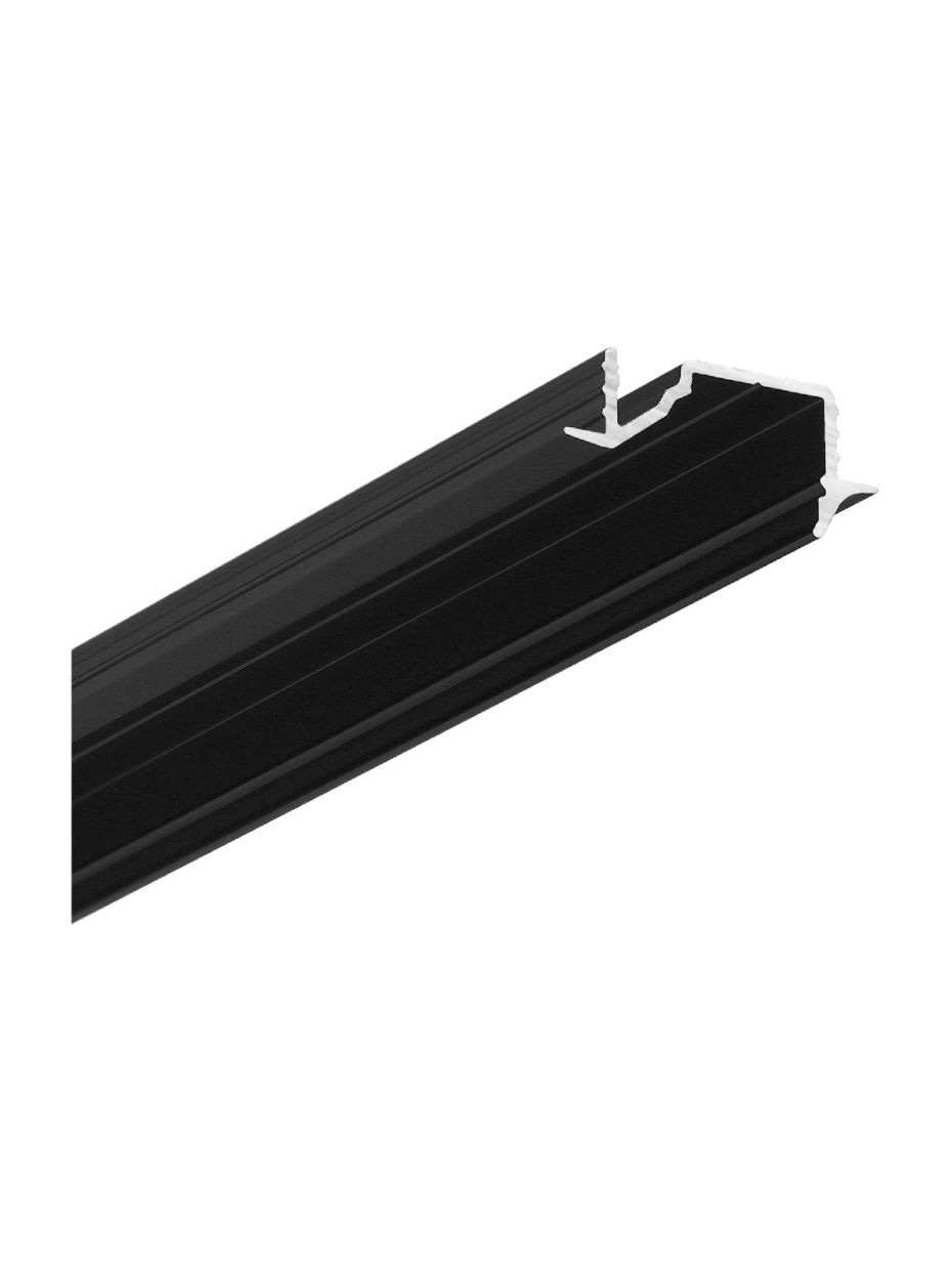LED-profil DIAGONAL10 - 4m - Svart