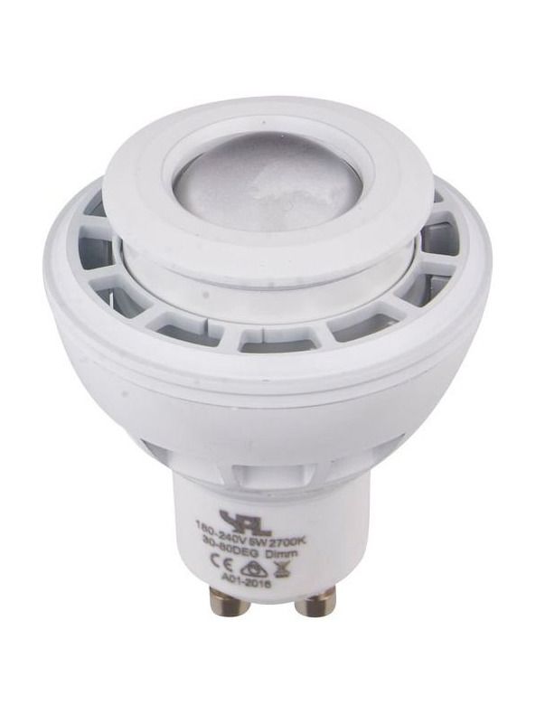 GU10 - SPL Dim To Warm - Klar - 210lm - 2000K-2800K - CRI 85 - Dimbar