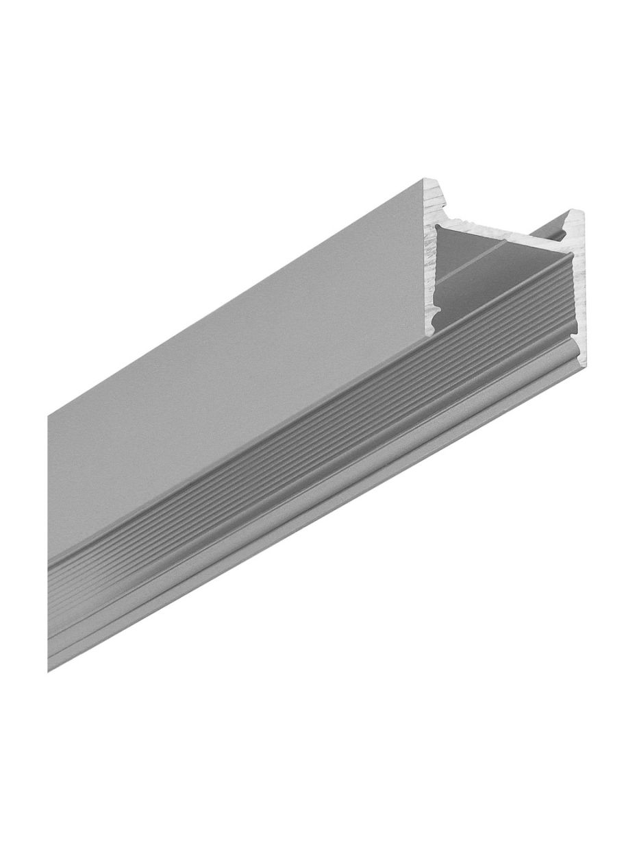 LED Profil HOOD14 - 4m - Anodiserad