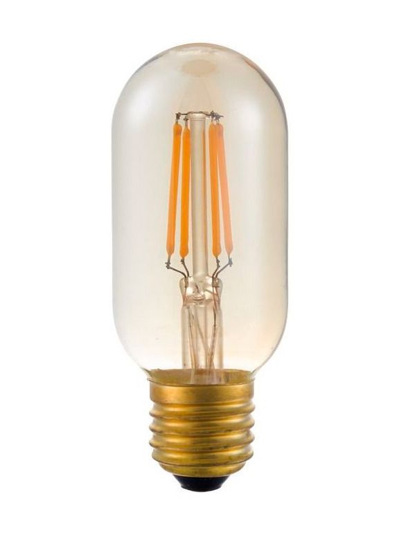 E27 - SPL Tubular Deco - Amber - 250lm - 2300K - CRI 93 - Dimbar