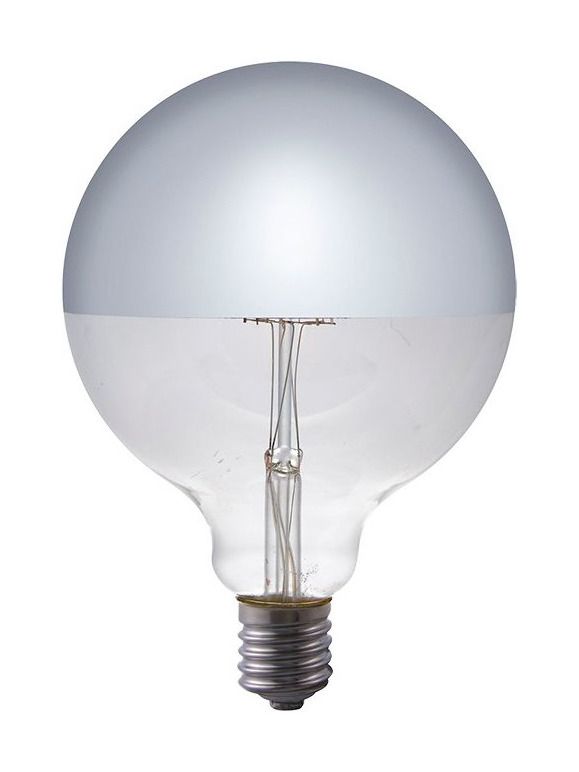 E27 - SPL Premium Toppspegel Globe - Silver - Ø:125mm - 2500K - CRI 93 - Dimbar