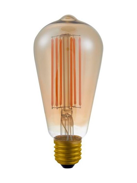 E27 - SPL Rustika - Amber - 550lm - 2200K - CRI 93 - Dimbar