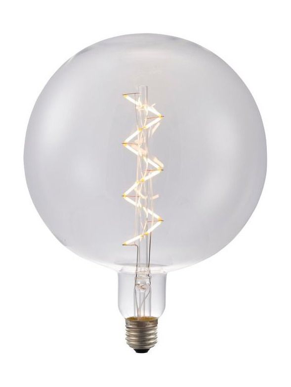 E27 - SPL Big Globe - Klar - Ø:200mm - 2500K - CRI 90 - Dimbar