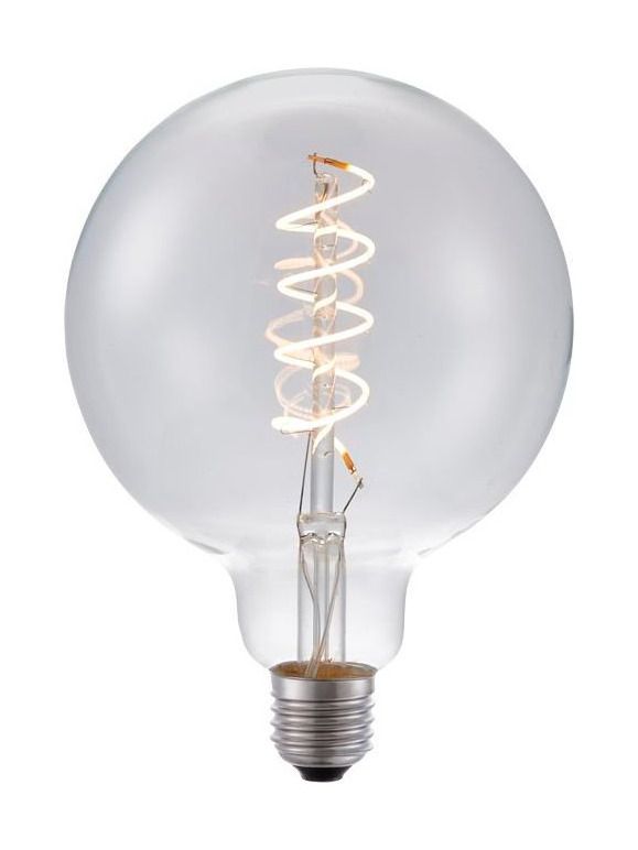 E27 - SPL FleX Globe AX - klar - Ø:125mm - 2200K - CRI 93 - dimbar