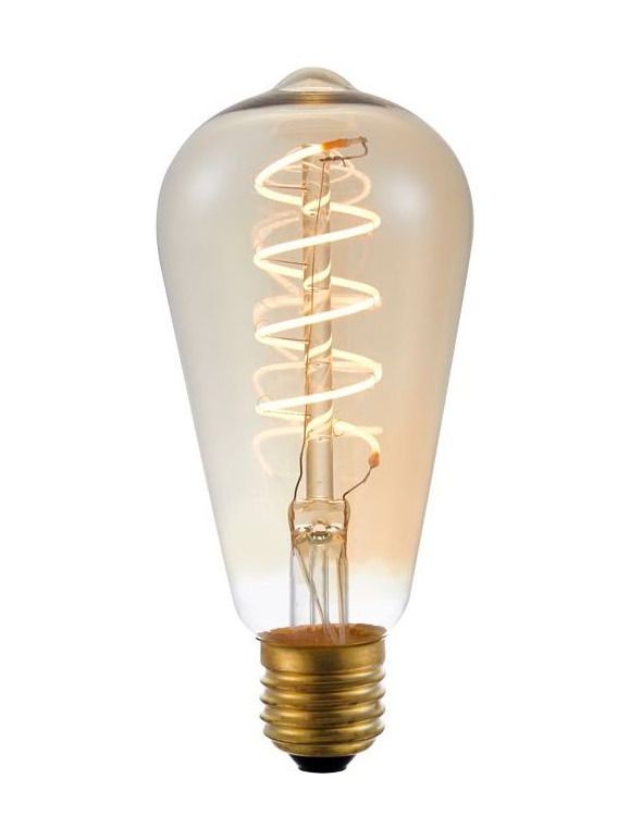 E27 - SPL FleX Rustika - Amber - 200lm - 2000K - CRI 90 - Dimbar