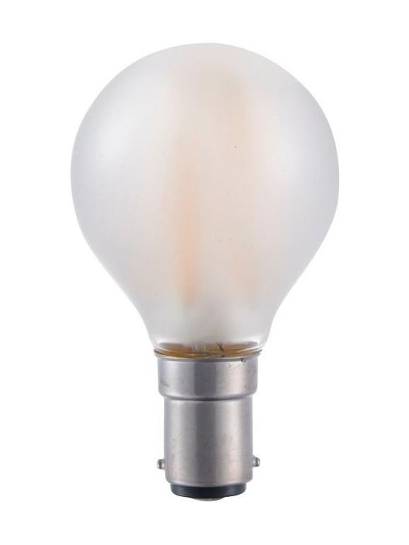 Ba15d - SPL Ball Ba15d - Frostad - 140lm - 2500K - CRI 93 - Dimbar
