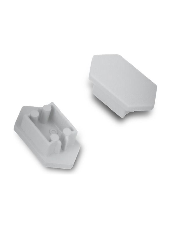 Ändlock till ARC12 DUO - Silver - 20 st.